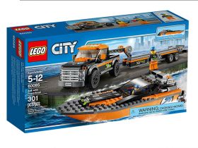 Lego City 60085 Внедорожник 4x4 с гоночным катером #