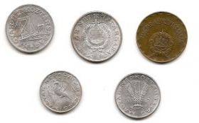 Набор монет Венгерская Народная  Республика 1970-1984 гг.(5 монет)