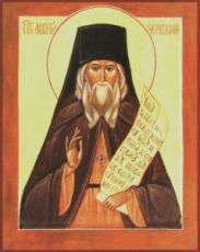 Икона Лаврентий Черниговский (рукописная)