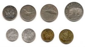 Фауна и флора Набор монет Хорватия 1993-2007 гг.(8 монет)