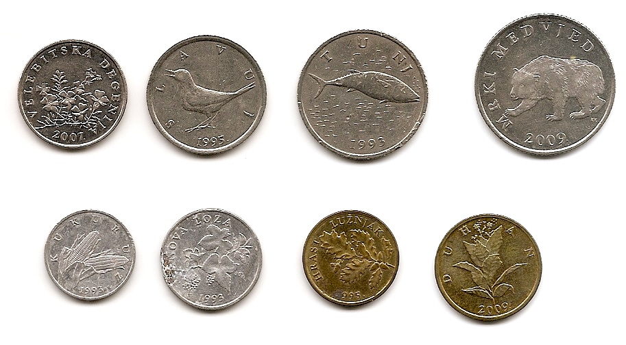 Набор монет Хорватии. Монеты Хорватия 10 лип 2005. Набор монет слоны 8 монет. Baltic connection. Монета. 8 монет в операции