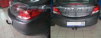 Фаркоп BOSAL-ORIS Opel Insignia седан/хетчбек 2009- без выреза в бампере. Тип шара: A. Нагрузки: 1500/50 кг (без электрики в комплекте) - 1173-A Bosal