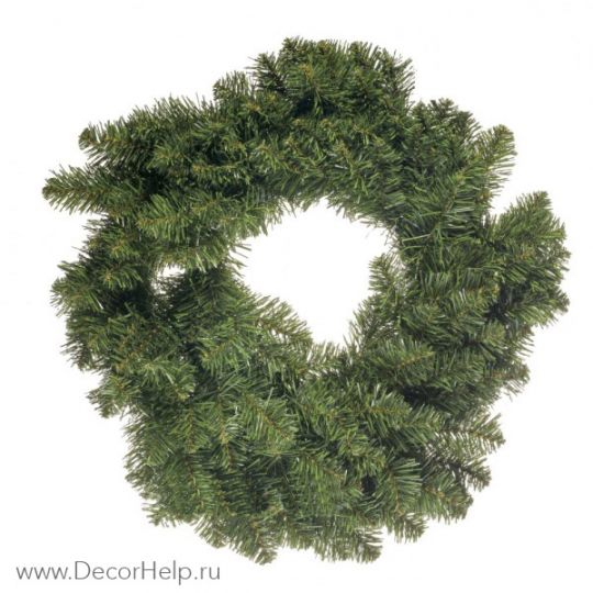 Венок еловый искусственный (D60см)