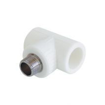 Тройник ПП с переходом на наружную резьбу 32*1/2"*32мм KALDE