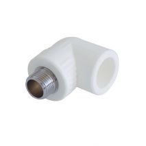 Угольник ПП 25мм*1/2" с наружной резьбой KALDE