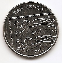 10 пенсов (Регулярный выпуск) Великобритания 2013