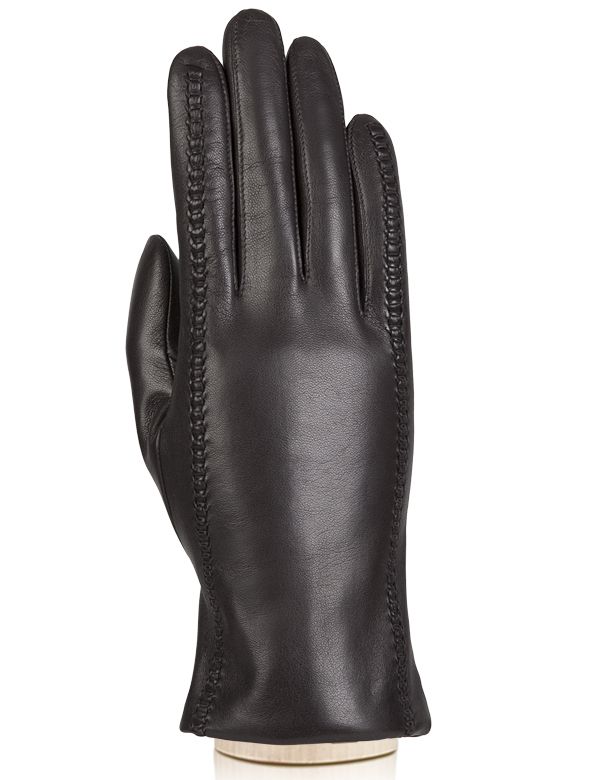 Кожаные перчатки с наружными швами ELEGANZZA GR01-00010655