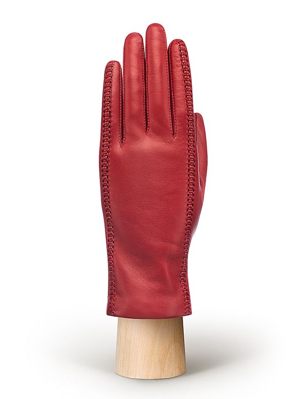 Кожаные перчатки с наружными швами ELEGANZZA GR01-00010659
