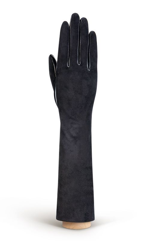 Длинные велюровые перчатки ELEGANZZA GR01-00004209