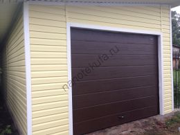 Секционные гаражные ворота Дорхан RSD01 и RSD02 стандартных размеров