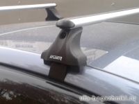Багажник на крышy Seat Leon, Атлант, аэродинамические дуги, опора E