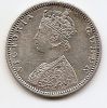 1/2 рупии Британская Индия 1874