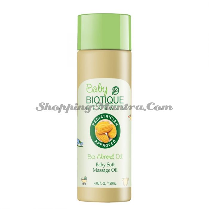 Биотик Миндальное массажное масло для детей | Biotique Bio Almond Oil Baby Soft Massage Oil