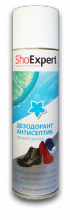 SHOExpert Дезодорант Антисептик для обуви  аэрозоль 250мл/12/