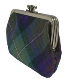 Шотландский кошелёк (клатч) тартан Айл оф Скай Isle of Skye