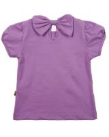 Фиолетовая футболка для девочки Мини Макси