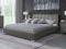 Кровать Corso 1 темно-серый / серый