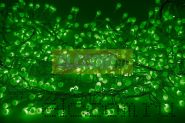Гирлянда "Мишура LED" 3 м 288 диодов, цвет зеленый