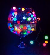Гирлянда "LED - шарики", Мультиколор, Ø17,5 мм, 20 м, Neon-Night