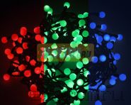 Гирлянда "LED - шарики", RGB, Ø23 мм, 10м, Neon-Night