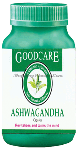 Ашваганда для нервной системы в капсулах Goodcare Pharma Ashwagandha