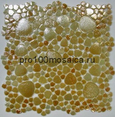 G 015  Мозаика Pebble (морские камушки), 285*285 мм, (Керамиссимо)