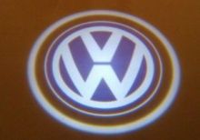 LED проекция, логотип VW, на 2 двери