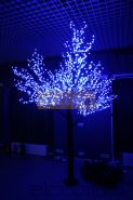 Светодиодное дерево "Сакура", высота 1,5м, диаметр кроны 1,8м, синие светодиоды, IP 54, понижающий трансформатор в комплекте, NEON-NIGHT