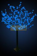 Светодиодное дерево "Сакура", высота 1,5 м, диаметр кроны 1,3м, синие диоды, IP 44, понижающий трансформатор в комплекте, NEON-NIGHT