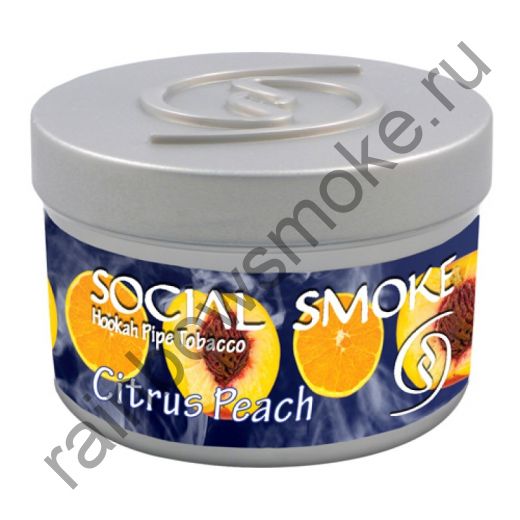 Social Smoke 250 гр - Citrus Peach (Цитрус с Персиком)