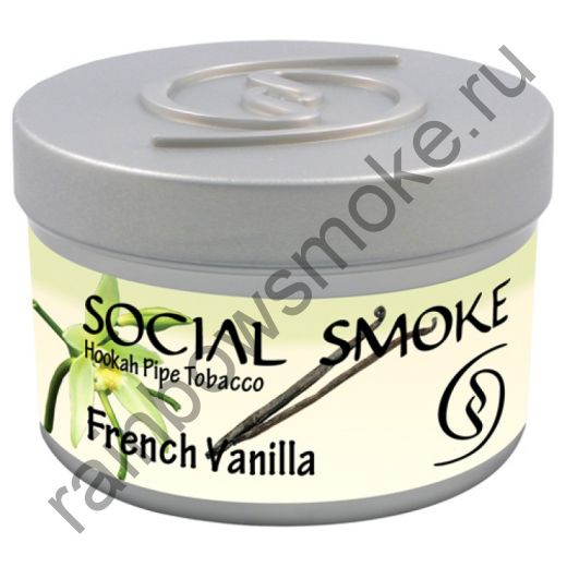 Social Smoke 250 гр - French Vanilla (Френч Ванилла)