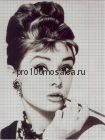 Панно из мозаики Audrey Hepburn (Одри Хёпбёрн) размер: 2000х1500 мм (Caramelle)