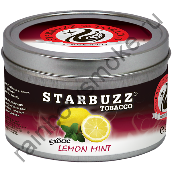 Starbuzz Exotic 100 гр - Lemon Mint (Лимон с Мятой)