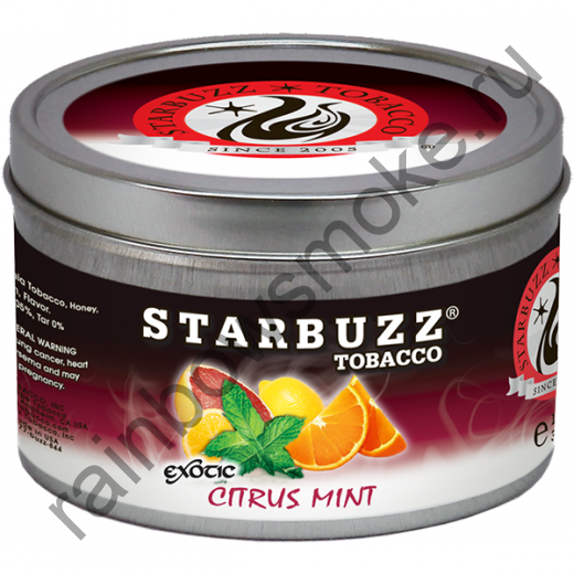 Starbuzz Exotic 250 гр - Citrus Mint (Цитрусы с мятой)