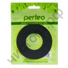 Самоклеящ. кольцо Perfeo-090 Magic Sticker на присоску 90 мм./ черный возможность крепить держатель на любые