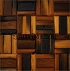MCM048 Бесшовная деревянная мозаика серия WOOD, 300*300*15 мм