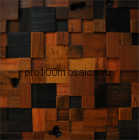 MCM075 Бесшовная деревянная мозаика серия WOOD, 300*300*15 мм