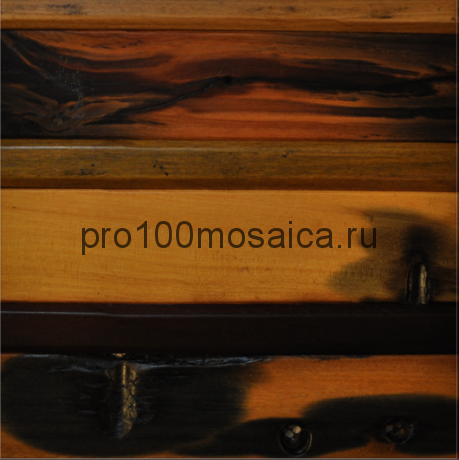 MCM085 Бесшовная деревянная мозаика серия WOOD, 300*300*15 мм