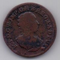 1 лиард 1757 г. Люксенбург. Австрия