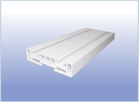 Карниз пвх потолочный 2х рядный