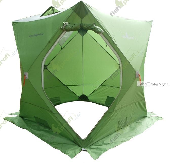Палатка зимняя куб "FISHPROFI" 2-х местная (160х160х180см)