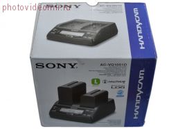 Двойное зарядное устройство с LCD для батарей Sony L-серии