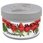 Social Smoke 250 гр - Strawberry (Клубника)