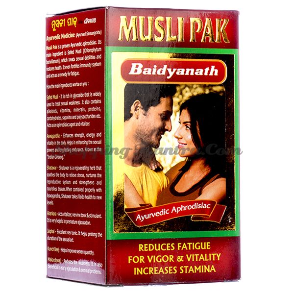 Мусли Пак стимулирующий препарат для мужчин (гранулы) Байдьянатх /Baidyanath Musli Pak