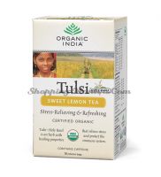 Чай Тулси Сладкий Лимон Органик Индия / Organic India Tulsi Sweet Lemon Tea