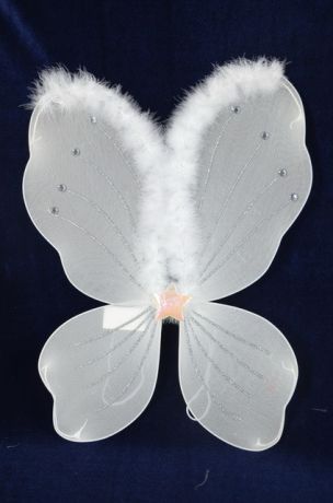 Крылья бабочки с опушкой