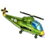 Фигура "Вертолет" зелёный, 39"/ 99 см