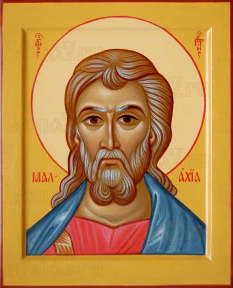 Икона Малахия, пророк (рукописная)