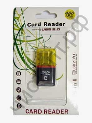 Картридер SIYOTEAM 501 (для micro SD) USB 2.0 BL-1