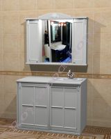Комплект мебели в ванную комнату "Руссильон PROVENCE Комби-L белый"